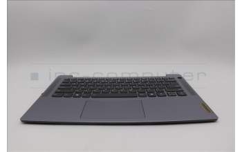 Lenovo 5CB1N94790 C-Cover with keyboard, US English Euro, Arctic Grey, Backlight, US