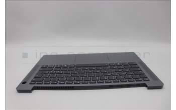 Lenovo 5CB1N94799 C-Cover with keyboard, Italian, Arctic Grey, Backlight, UK