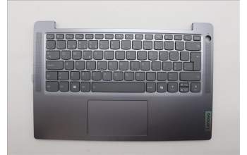 Lenovo 5CB1N94804 C-Cover with keyboard, Portuguese, Arctic Grey, Backlight, UK