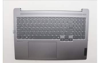 Lenovo 5CB1N94911 C-Cover with keyboard, Arabic, Arctic Grey, US