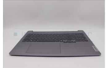 Lenovo 5CB1N94911 C-Cover with keyboard, Arabic, Arctic Grey, US