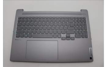 Lenovo 5CB1N94916 C-Cover with keyboard, English, Arctic Grey, US