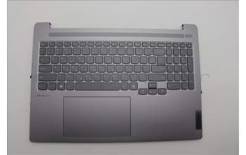 Lenovo 5CB1N95012 C-Cover with keyboard, Greek, Arctic Grey, US