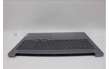 Lenovo 5CB1N95040 C-Cover with keyboard, French, Arctic Grey, US