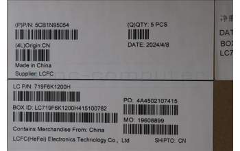 Lenovo 5CB1N95054 C-Cover with keyboard, Slovenian, Arctic Grey, UK