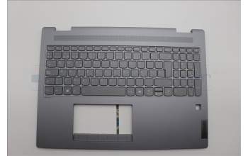 Lenovo 5CB1N95066 C-Cover with keyboard, Spanish, Luna Grey, Fingerprint, UK