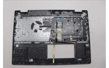 Lenovo 5CB1N95066 C-Cover with keyboard, Spanish, Luna Grey, Fingerprint, UK