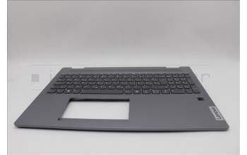 Lenovo 5CB1N95086 C-Cover with keyboard, Slovenian, Luna Grey, Fingerprint, UK