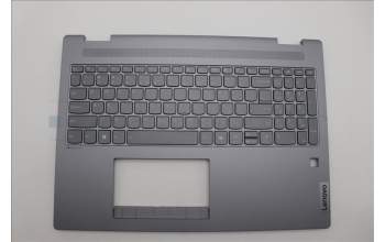 Lenovo 5CB1N95088 C-Cover with keyboard,US English Euro,Luna Grey,Fingerprint