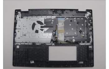 Lenovo 5CB1N95089 C-Cover with keyboard, Czech Slovakian, Luna Grey, Fingerprint, UK