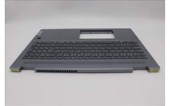 Lenovo 5CB1N95089 C-Cover with keyboard, Czech Slovakian, Luna Grey, Fingerprint, UK