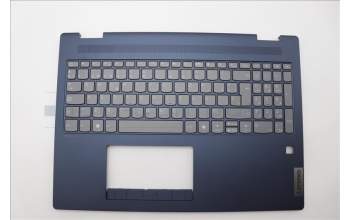 Lenovo 5CB1N95097 C-Cover with keyboard, Spanish, Cosmic Blue, Fingerprint, UK