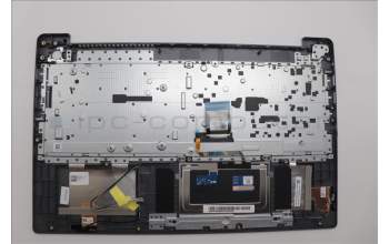 Lenovo 5CB1N95260 C-Cover with keyboard, Belgian, Arctic Grey, Backlight, Fingerprint, UK