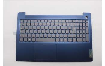 Lenovo 5CB1N95322 C-Cover with keyboard, Belgian, Abyss Blue, Backlight, Fingerprint, UK