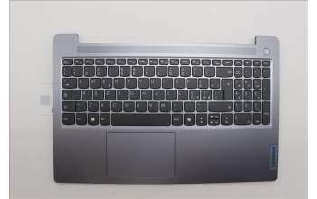 Lenovo 5CB1N95415 C-Cover with keyboard, Italian, Arctic Grey, Non-Backlight, UK