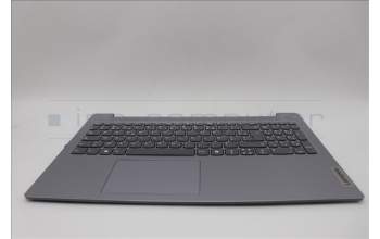 Lenovo 5CB1N95425 C-Cover with keyboard, French, Arctic Grey, Non-Backlight, US