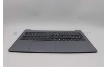 Lenovo 5CB1N95433 C-Cover with keyboard, Belgian, Arctic Grey, Non-Backlight, UK