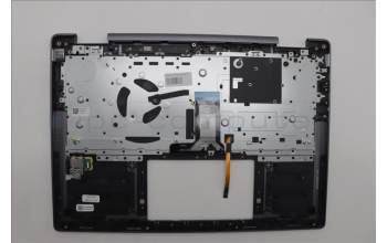 Lenovo 5CB1N95771 C-Cover with keyboard, Spanish, Storm Grey, FingerPrint, UK