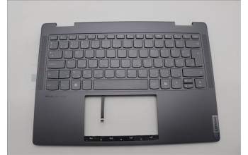 Lenovo 5CB1N95793 C-Cover with keyboard, Hungarian, Storm Grey, Non-Fingerprint, UK