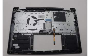 Lenovo 5CB1N95794 C-Cover with keyboard, Hebrew, Storm Grey, Non-FingerPrint, US