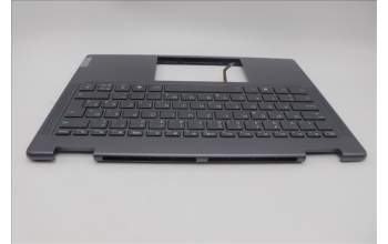 Lenovo 5CB1N95801 C-Cover with keyboard, Slovenian, Storm Grey, Non-FingerPrint, UK