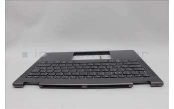 Lenovo 5CB1N95802 C-Cover with keyboard, Spanish, Storm Grey, Non-FingerPrint, UK