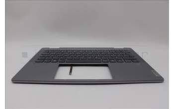 Lenovo 5CB1N96857 C-Cover with keyboard, German, Arctic Grey, FingerPrint, UK