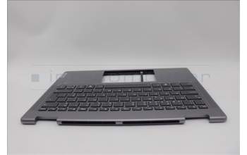Lenovo 5CB1N96860 C-Cover with keyboard, Portuguese, Arctic Grey, FingerPrint, UK