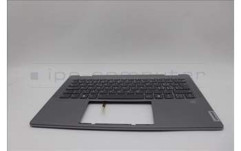Lenovo 5CB1N96864 C-Cover with keyboard, Switzerland, Arctic Grey, FingerPrint, UK