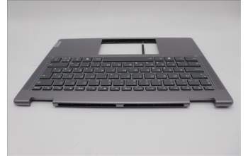 Lenovo 5CB1N96885 C-Cover with keyboard, Hungarian, Arctic Grey, Non-FingerPrint, UK
