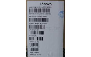 Lenovo 5CB1N96891 C-Cover with keyboard,Portuguese,Arctic Grey,Non_FingerPrint