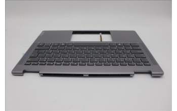 Lenovo 5CB1N96891 C-Cover with keyboard, Portuguese, Arctic Grey, Non-FingerPrint, UK
