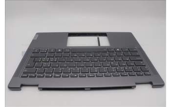 Lenovo 5CB1N96895 C-Cover with keyboard, Switzerland, Arctic Grey, Non-FingerPrint, UK