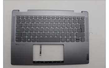 Lenovo 5CB1N96899 C-Cover with keyboard, UK English, Arctic Grey, Non-FingerPrint, UK