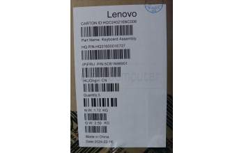 Lenovo 5CB1N96901 COVER UpperCaseASM ENG H83DK NFP ARG