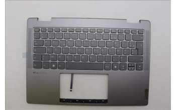 Lenovo 5CB1N96953 C-Cover with keyboard, French, Arctic Grey, Non-FingerPrint, US