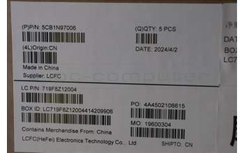 Lenovo 5CB1N97006 Keyboard External,Switzerland,Non-backlight