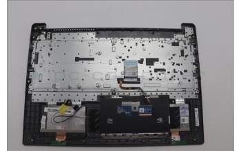 Lenovo 5CB1N97090 C-Cover with keyboard, UK English, Arctic Grey, Backlight, Fingerprint, UK