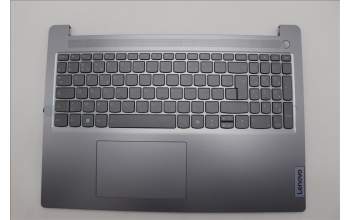 Lenovo 5CB1N97101 C-Cover with keyboard, French, Arctic Grey, Backlight, Non-Fingerprint, US