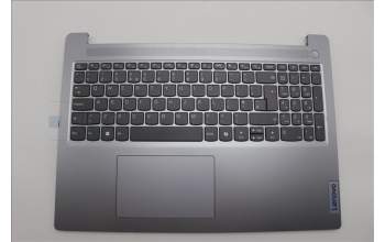 Lenovo 5CB1N97518 C-Cover with keyboard, UK English, Arctic Grey, Non-Backlight, UK