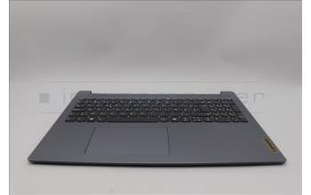 Lenovo 5CB1N97537 C-Cover with keyboard, Belgian, Arctic Grey, Non-Backlight, UK