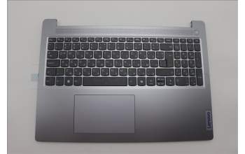 Lenovo 5CB1N97543 C-Cover with keyboard, Bulgarian, Arctic Grey, Non-Backlight, UK