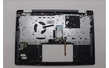 Lenovo 5CB1N97618 C-Cover with keyboard, Nordic, Storm Grey, FingerPrint, UK