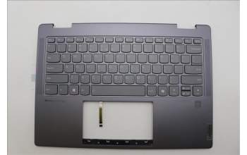 Lenovo 5CB1N97628 C-Cover with keyboard,US English Euro,Storm Grey,FingerPrint