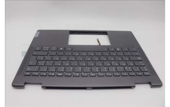 Lenovo 5CB1N97653 C-Cover with keyboard, Spanish, Storm Grey, Non-Fingerprint, UK