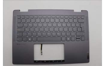 Lenovo 5CB1N97658 C-Cover with keyboard, UK English, Storm Grey, Non-FingerPrint, UK