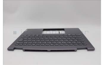 Lenovo 5CB1N97658 C-Cover with keyboard, UK English, Storm Grey, Non-FingerPrint, UK