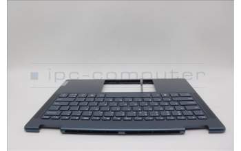 Lenovo 5CB1P00298 C-Cover with keyboard, US English Euro, Tidal Teal, Non-FingerPrint, US