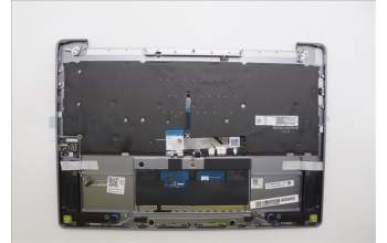 Lenovo 5CB1P00332 C-Cover with keyboard, Slovenian, Luna Grey, UK