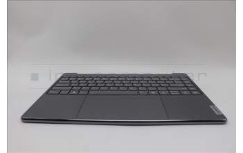 Lenovo 5CB1P00340 C-Cover with keyboard, USA English, Luna Grey, US